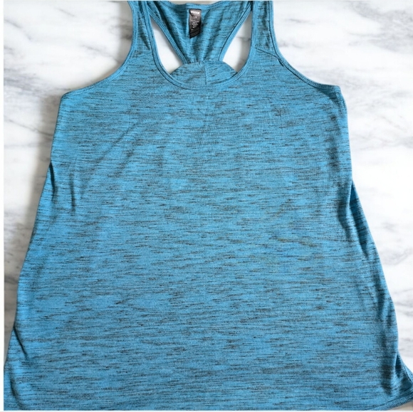 "RBX" Small Blue Sleeveless Tank Top - Picture 2 of 3
